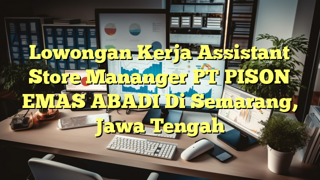 Lowongan Kerja Assistant Store Mananger PT PISON EMAS ABADI Di Semarang, Jawa Tengah