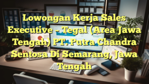 Lowongan Kerja Sales Executive – Tegal (Area Jawa Tengah) PT. Putra Chandra Sentosa Di Semarang, Jawa Tengah