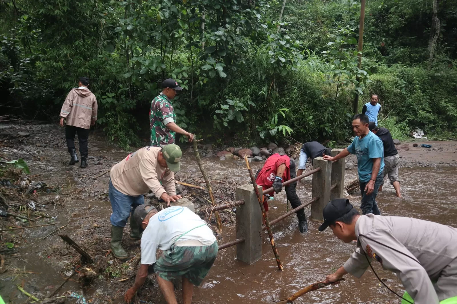 Banjir Bandang di Lereng Gunung Merbabu, Tiga Desa di Getasan Terdampak