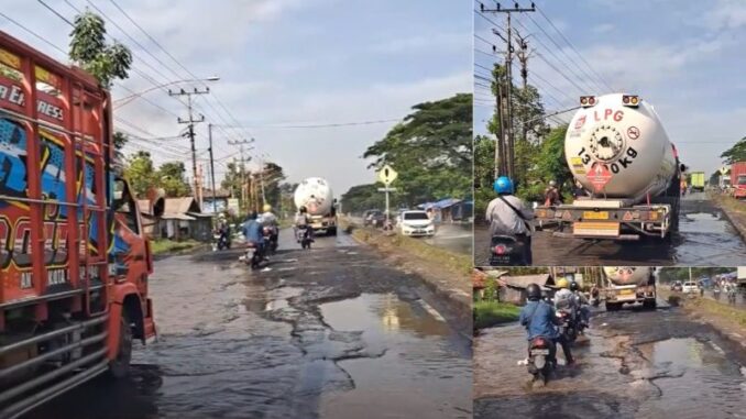 Cara Bupati Demak Atasi Kerusakan Jalan Akibat Banjir