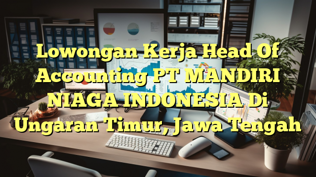 Lowongan Kerja Head Of Accounting PT MANDIRI NIAGA INDONESIA Di Ungaran Timur, Jawa Tengah