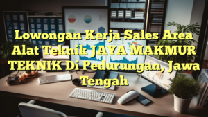 Lowongan Kerja Sales Area Alat Teknik JAYA MAKMUR TEKNIK Di Pedurungan, Jawa Tengah