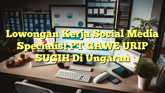 Lowongan Kerja Social Media Specialist PT GAWE URIP SUGIH Di Ungaran