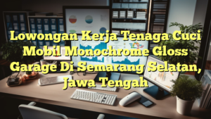 Lowongan Kerja Tenaga Cuci Mobil Monochrome Gloss Garage Di Semarang Selatan, Jawa Tengah