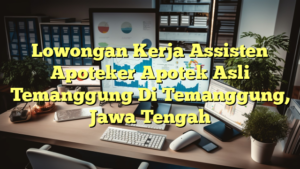 Lowongan Kerja Assisten Apoteker Apotek Asli Temanggung Di Temanggung, Jawa Tengah