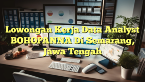 Lowongan Kerja Data Analyst BOHOPANNA Di Semarang, Jawa Tengah