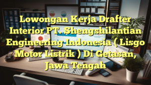 Lowongan Kerja Drafter Interior PT. Shengshilantian Engineering Indonesia ( Lisgo Motor Listrik ) Di Getasan, Jawa Tengah