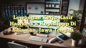 Lowongan Kerja Kasir Hawkers & Kopisiippp Di Salaman, Jawa Tengah