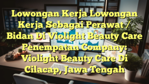 Lowongan Kerja Lowongan Kerja Sebagai Perawat / Bidan Di Violight Beauty Care Penempatan Company: Violight Beauty Care Di Cilacap, Jawa Tengah