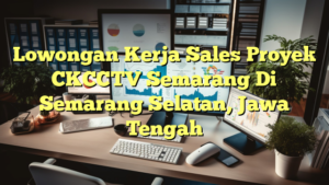 Lowongan Kerja Sales Proyek CKCCTV Semarang Di Semarang Selatan, Jawa Tengah