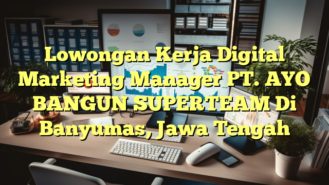 Lowongan Kerja Digital Marketing Manager PT. AYO BANGUN SUPERTEAM Di Banyumas, Jawa Tengah