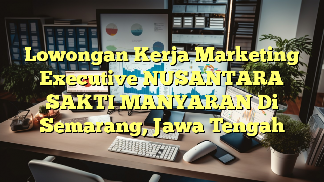 Lowongan Kerja Marketing Executive NUSANTARA SAKTI MANYARAN Di Semarang, Jawa Tengah