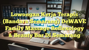 Lowongan Kerja Terapis (Bandara Semarang) DeWAVE Family Massage Reflexology & Beauty Bar Di Semarang