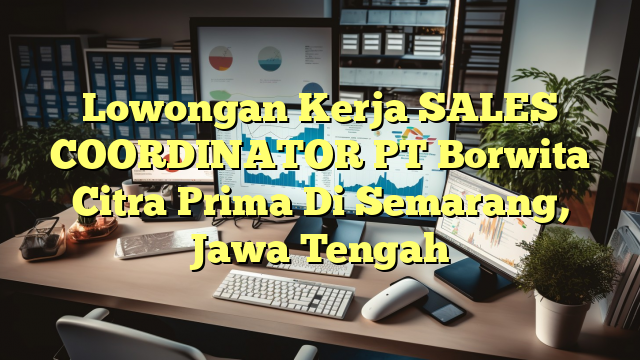 Lowongan Kerja SALES COORDINATOR PT Borwita Citra Prima Di Semarang, Jawa Tengah