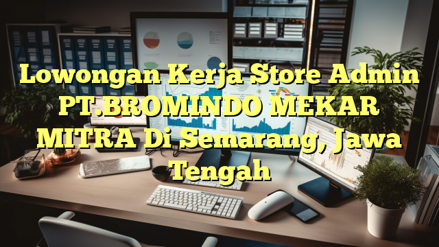 Lowongan Kerja Store Admin PT.BROMINDO MEKAR MITRA Di Semarang, Jawa Tengah