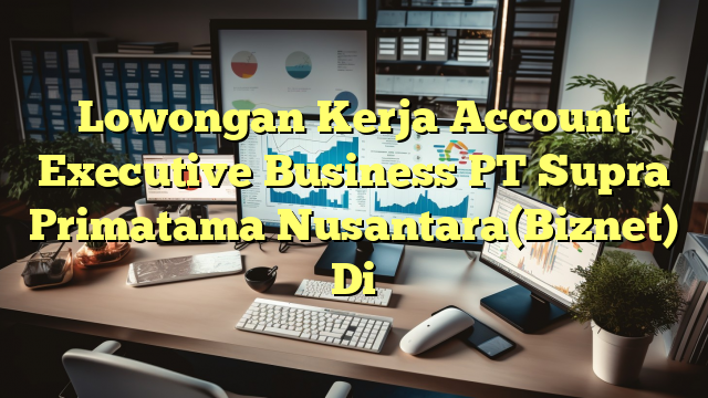 Lowongan Kerja Account Executive Business PT Supra Primatama Nusantara(Biznet) Di