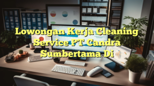 Lowongan Kerja Cleaning Service PT Candra Sumbertama Di