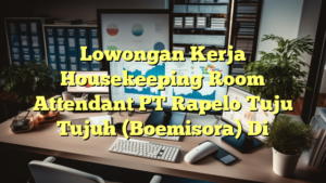 Lowongan Kerja Housekeeping Room Attendant PT Rapelo Tuju Tujuh (Boemisora) Di