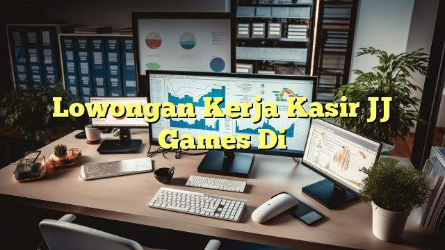 Lowongan Kerja Kasir JJ Games Di