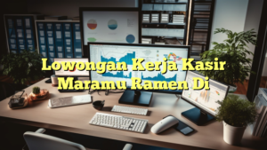 Lowongan Kerja Kasir Maramu Ramen Di