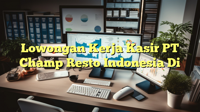 Lowongan Kerja Kasir PT Champ Resto Indonesia Di