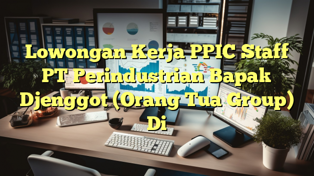 Lowongan Kerja PPIC Staff PT Perindustrian Bapak Djenggot (Orang Tua Group) Di