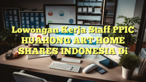 Lowongan Kerja Staff PPIC HUAHONG ART HOME SHARES INDONESIA Di