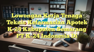 Lowongan Kerja Tenaga Teknis Kefarmasian Apotek K-24 Kabupaten Semarang PT K-24 Indonesia Di