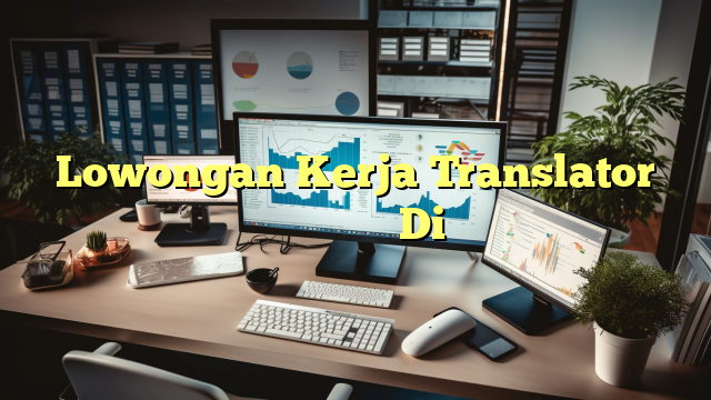 Lowongan Kerja Translator 蘇州萬麗織造有限公司 Di