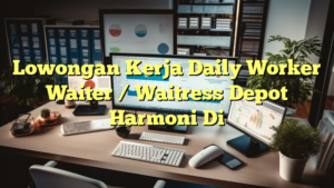 Lowongan Kerja Daily Worker Waiter / Waitress Depot Harmoni Di