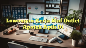 Lowongan Kerja Staf Outlet Apotek Apik Di