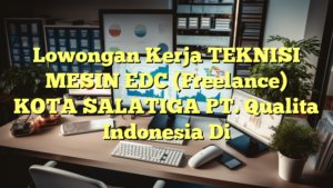 Lowongan Kerja TEKNISI MESIN EDC (Freelance) KOTA SALATIGA PT. Qualita Indonesia Di